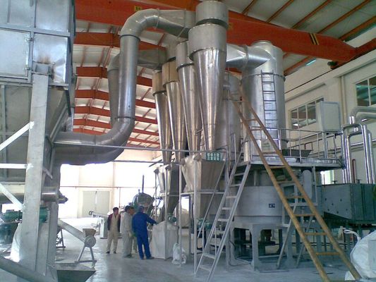 jakość  Food Grade Pneumatic Flash Dryer Machine For High Moisture Carbon White / Oxide fabryka