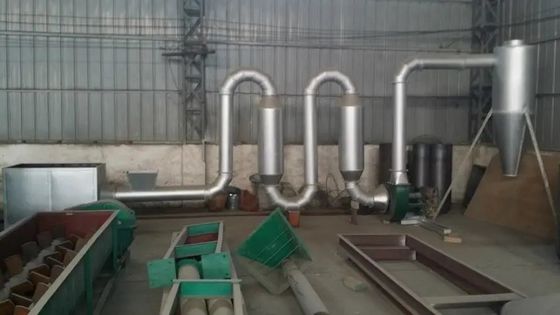 Trociny Pulse Tube Sprzęt do suszenia ryżu skrobiowego 220 V-450 V Suszarka do mąki