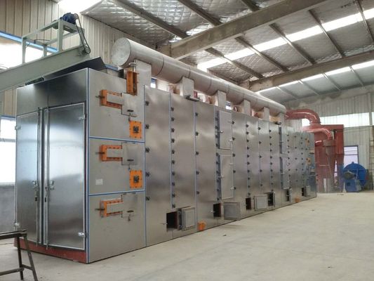 Suszarka ciągła 220 V 380 V Przemysłowa suszarka taśmowa Łatwa obsługa