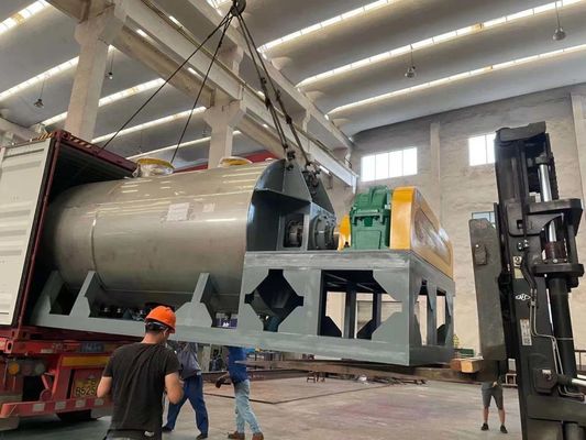Wysokowydajna suszarka do pracy ciągłej 6000L Przemysłowa suszarka wiosłowa
