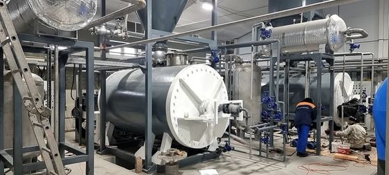 Wysokowydajna suszarka do pracy ciągłej 6000L Przemysłowa suszarka wiosłowa