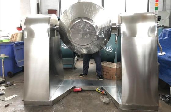 0,75 kW -15 kW Przemysłowe miksery 5000L Obrotowa podwójna stożkowa suszarka próżniowa