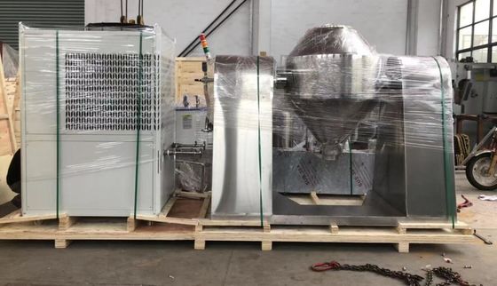 0,75 kW -15 kW Przemysłowe miksery 5000L Obrotowa podwójna stożkowa suszarka próżniowa