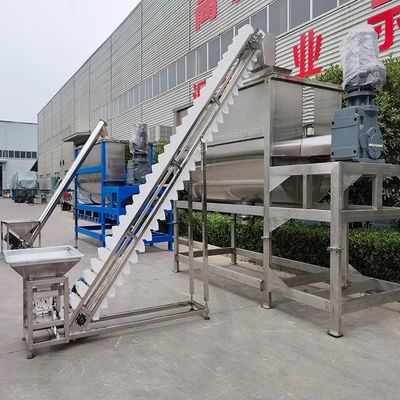 WLDH Poziomy mieszalnik wstęgowy 250L-10000L Blender wstęgowy z podwójną spiralą