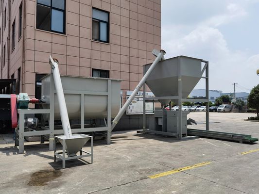 WLDH Poziomy mieszalnik wstęgowy 250L-10000L Blender wstęgowy z podwójną spiralą