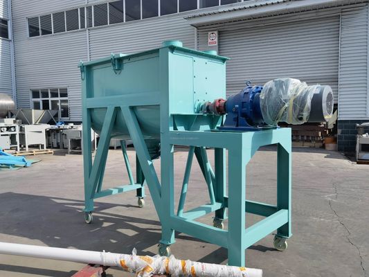 WLDH Poziomy mieszalnik wstęgowy 250L-10000L Blender wstęgowy z podwójną spiralą