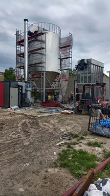 Dostosowana odśrodkowa suszarka rozpyłowa do ceramiki ogrzewanej parą / elektrycznością