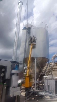 Suszarka rozpyłowa o mocy 2-30 kW do posiłku z krwi wieprzowej Herbata w proszku Glukoza