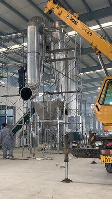 Suchacz błyskowy 220V/50Hz z wydajną kompaktową temperaturą wejścia do produktu 50-80C